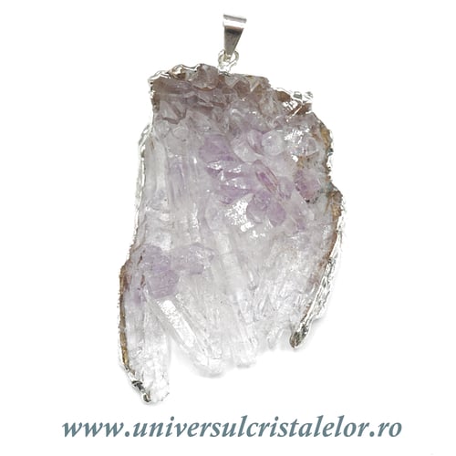 Pandantiv ametist floare