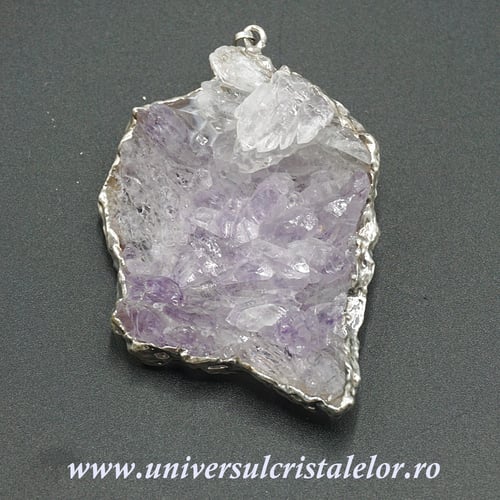 Pandantiv ametist floare