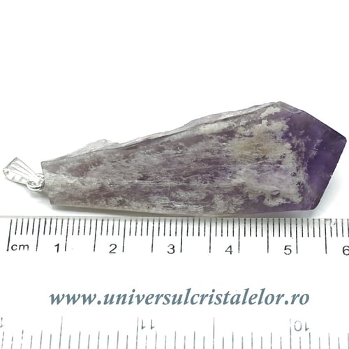 Pandantiv ametist varf natural