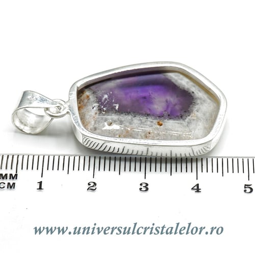 Pandantiv ametist trapiche m01