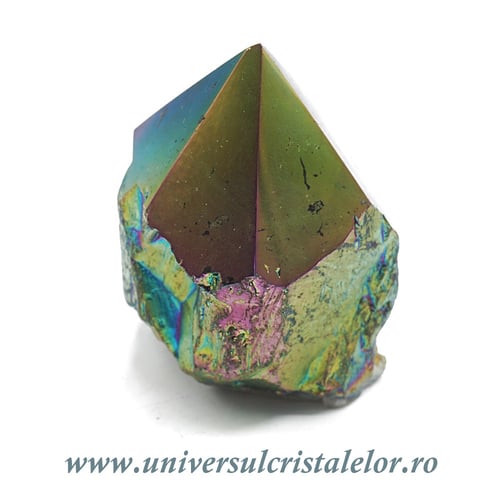 Ametist titan aura varf cu baza unicat m04