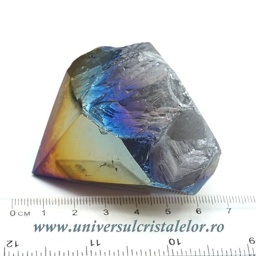 Ametist titan aura varf cu baza unicat m07