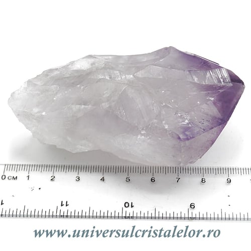 Varf ametist mineral unicat m01