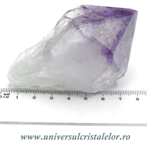 Varf ametist mineral unicat m04