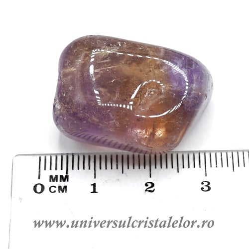 Ametrin piatra rulata