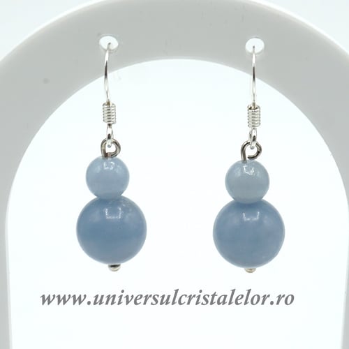 Cercei angelit rotund-10mm m02