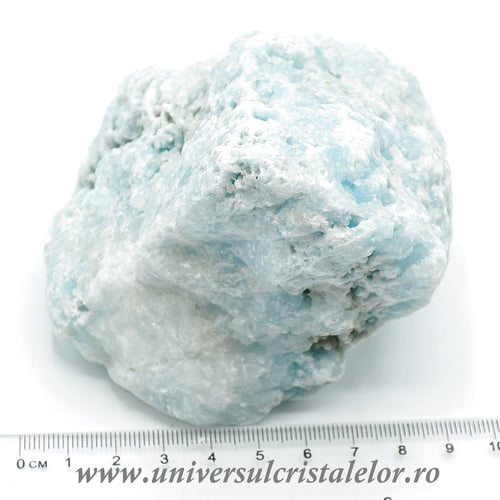 Aragonit bleu mineral unicat m3