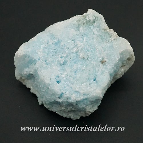 Aragonit bleu mineral unicat m6