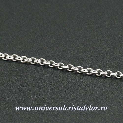 Lantisor Argint model zale rotunde m1