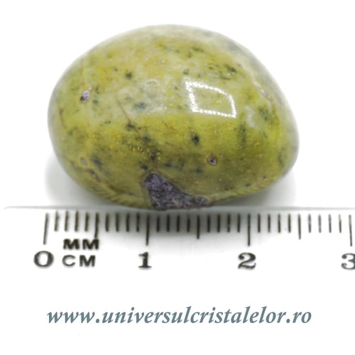 Atlantisit piatra rulata unicat m5