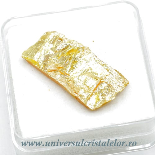 Auripigment mineral unicat m5