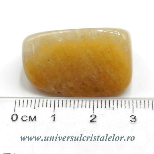 Aventurin galben piatra rulata
