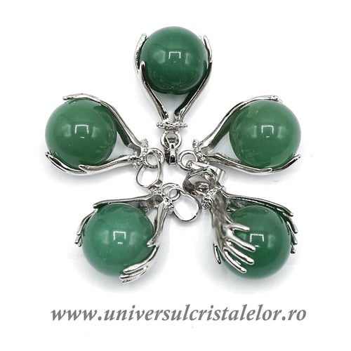 Pandantiv aventurin sfera m1