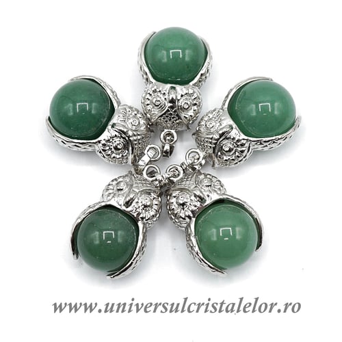 Pandantiv aventurin sfera m2