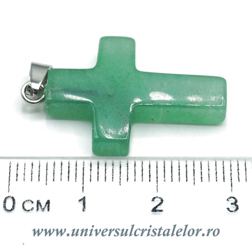 Pandantiv aventurin cruciulita