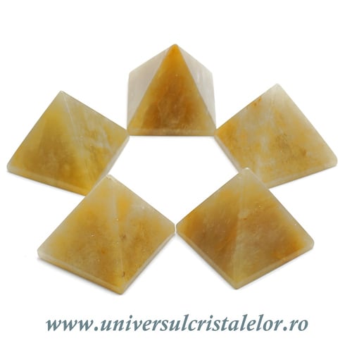 Piramida aventurin galben - 4cm