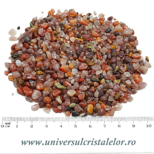 Pietre chips aventurin rosu