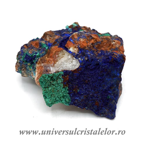 Azurit cu malachit