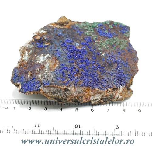 Azurit cu malachit