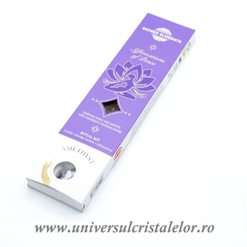 Betisoare parfumate Afirmations of Peace (Sacred Elements)