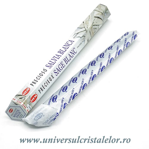 Betisoare parfumate salvie alba