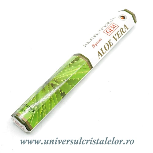 Betisoare parfumate aloe vera