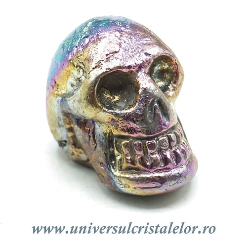 Figurina bismut craniu