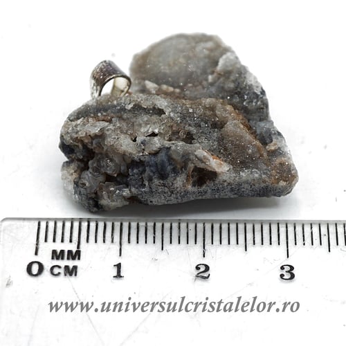 Pandantiv calcedonie inima