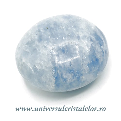 Calcit albastru polisat