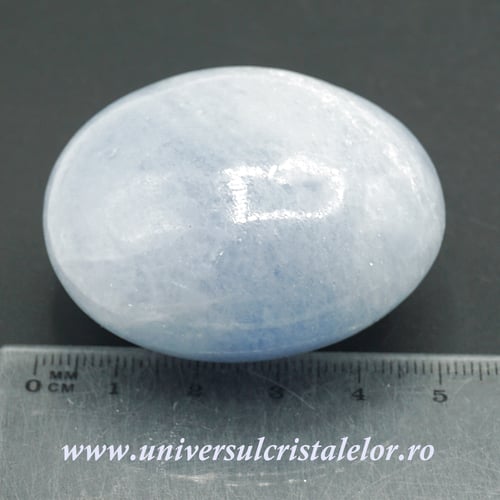 Calcit albastru polisat