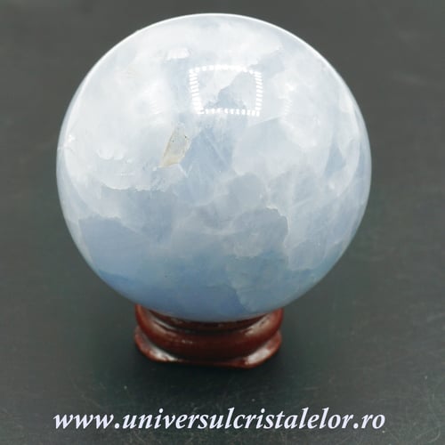 Sfera calcit albastru