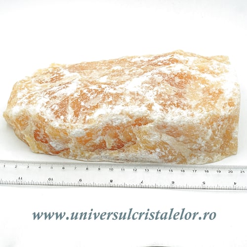 Calcit portocaliu cu baza