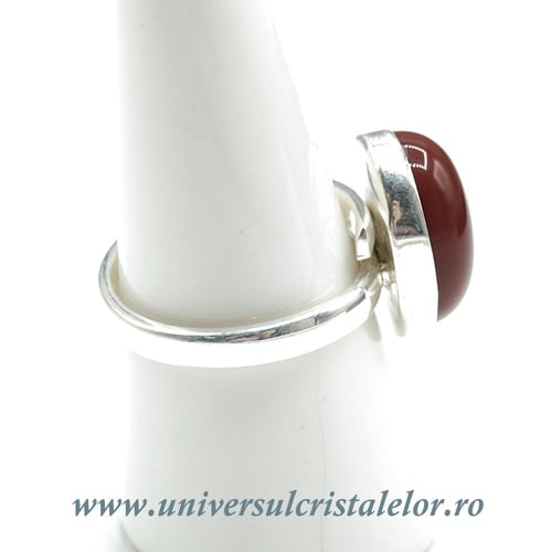 Inel carneol oval reglabil m2