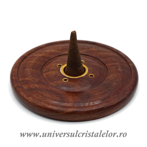 Suport ardere pentru betisoare si conuri parfumate - rotund m3