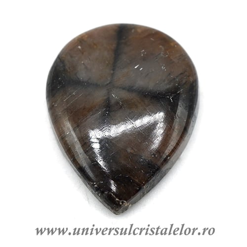 Cabochon chiastolit