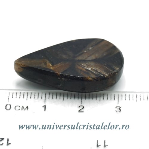 Cabochon chiastolit