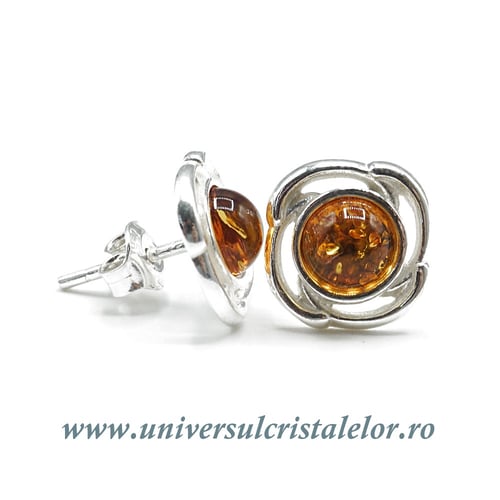 Cercei chihlimbar tip surub m2