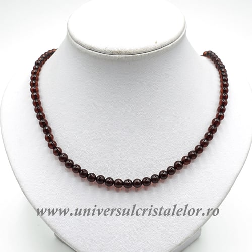 Colier chihlimbar cireasa