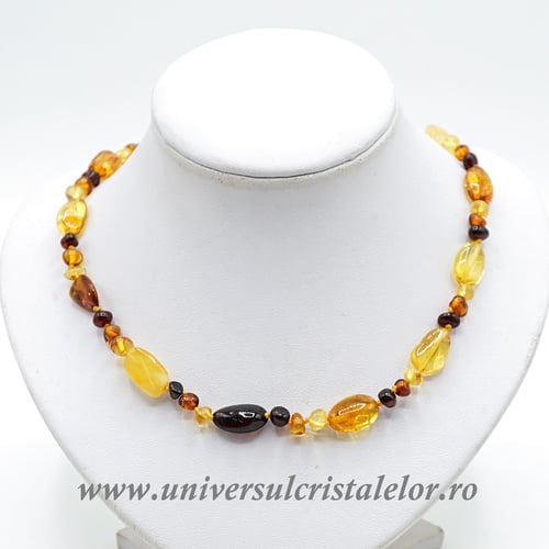 Colier chihlimbar multicolor m3