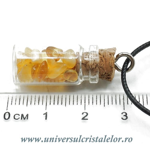 Pandantiv chihlimbar sticluta