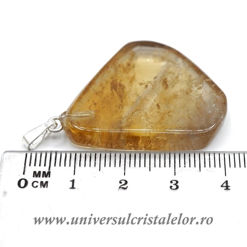 Pandantiv citrin natural