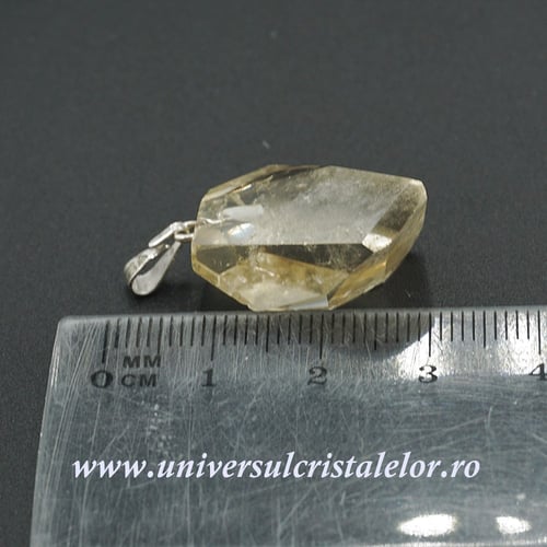 Pandantiv citrin natural