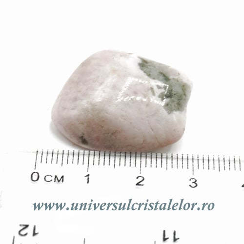 Clinozoisit piatra rulata unicat m5