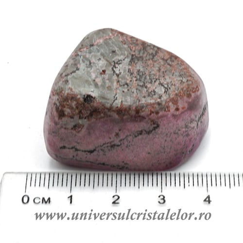 Piatra rulata cobalto-calcit