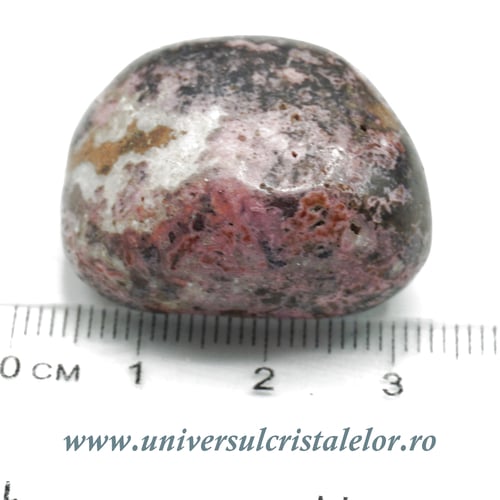 Piatra rulata cobalto-calcit