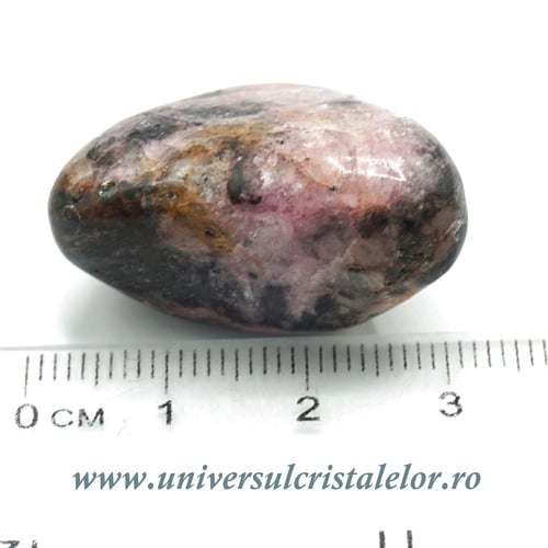 Piatra rulata cobalto-calcit