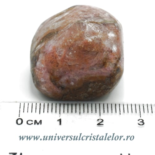 Piatra rulata cobalto-calcit