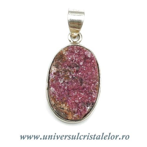 Pandantiv cobalto-calcit