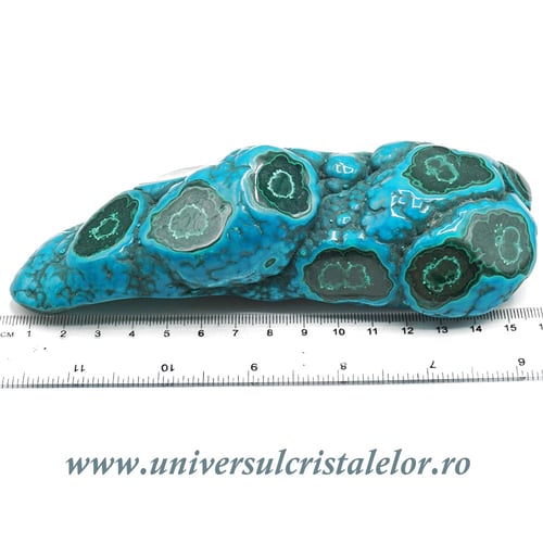 Crisocola cu malachit
