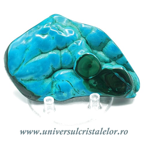 Crisocola cu malachit
